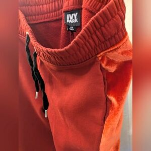 Adidas X Ivy Park Oversized Red Joggers XS
